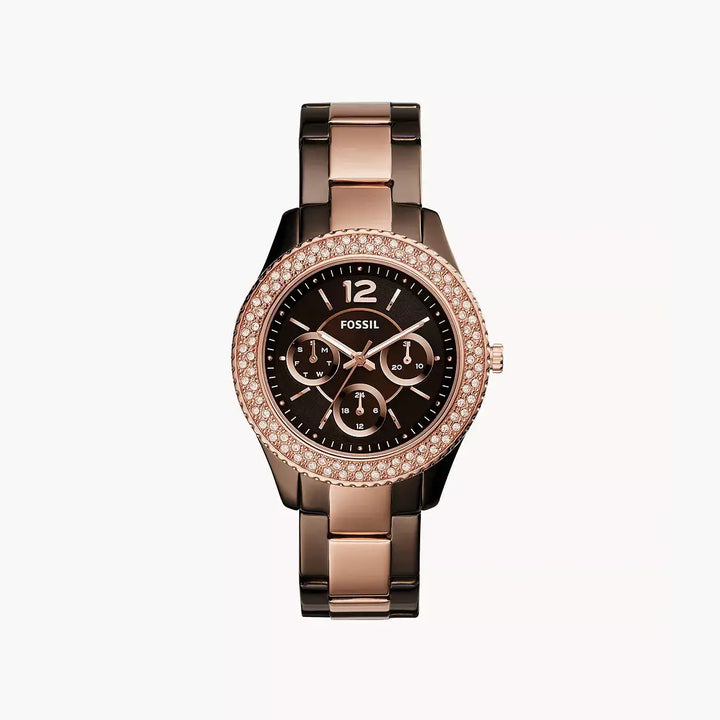 Fossil Stella Multifunction Two-Tone Stainless Steel Watch