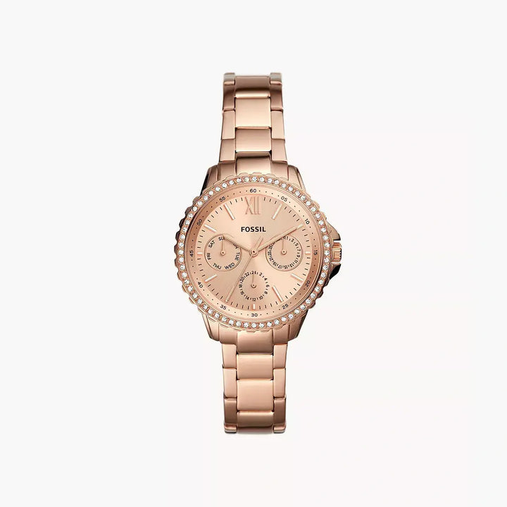 Fossil Izzy Multifunction Rose Gold-Tone Stainless Steel Watch