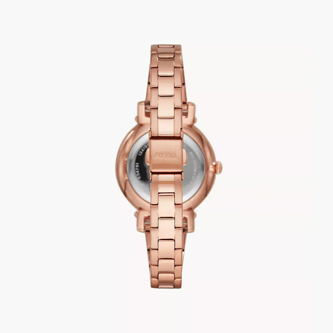 Fossil Daisy Three-Hand Rose-Gold-Tone Stainless-Steel Watch