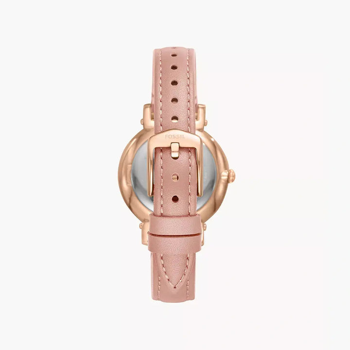 Fossil Daisy Three-Hand Blush Leather Watch