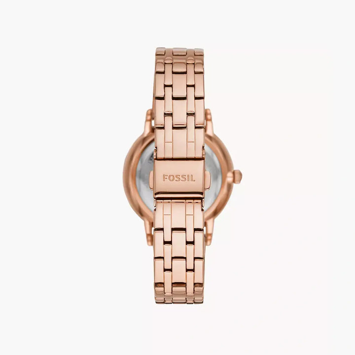 Fossil Gwen Three-Hand Date Rose Gold-Tone Stainless Steel Watch