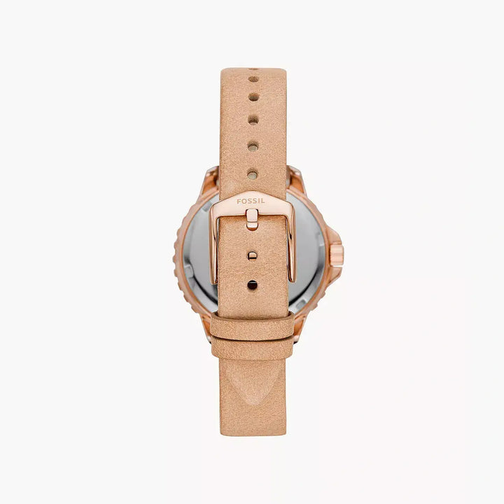 Fossil Izzy Multifunction Blush Leather Watch