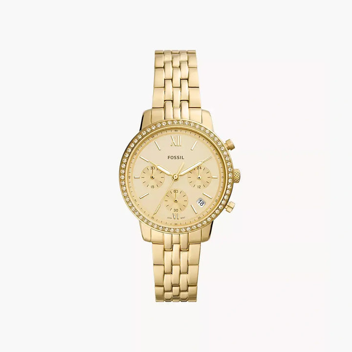 Fossil Neutra Chronograph Gold-Tone Stainless Steel Watch