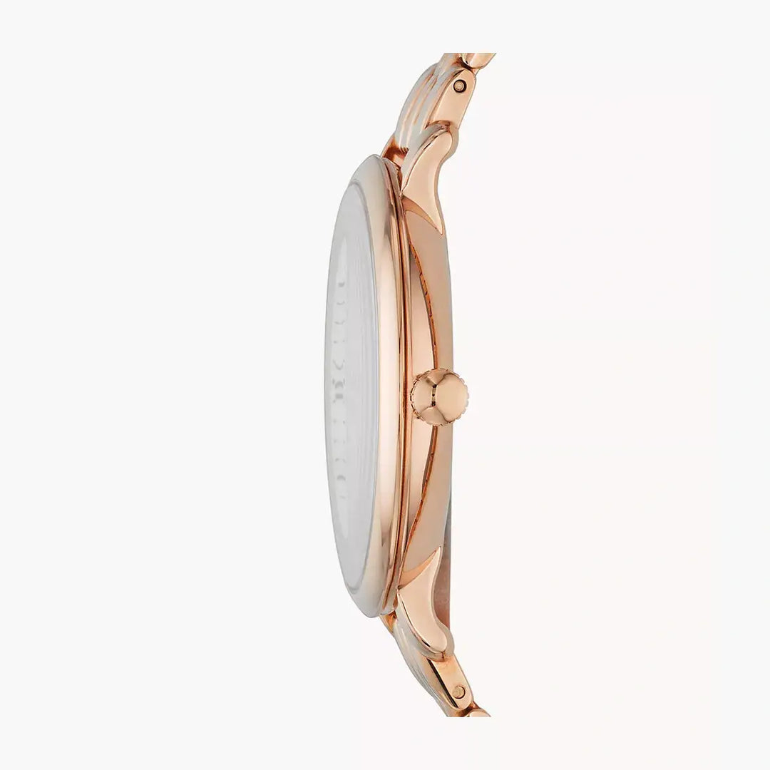 Fossil Gilmore Three-hand Date Rose Gold-tone Stainless Steel Watch in Fossil Gilmore Three-hand Date Rose Gold-tone Stainless Steel Watch in