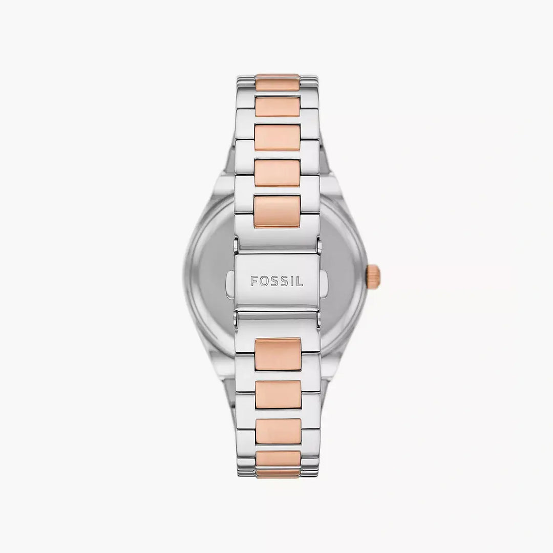Fossil Scarlette Three-Hand Two-Tone Stainless Steel Watch