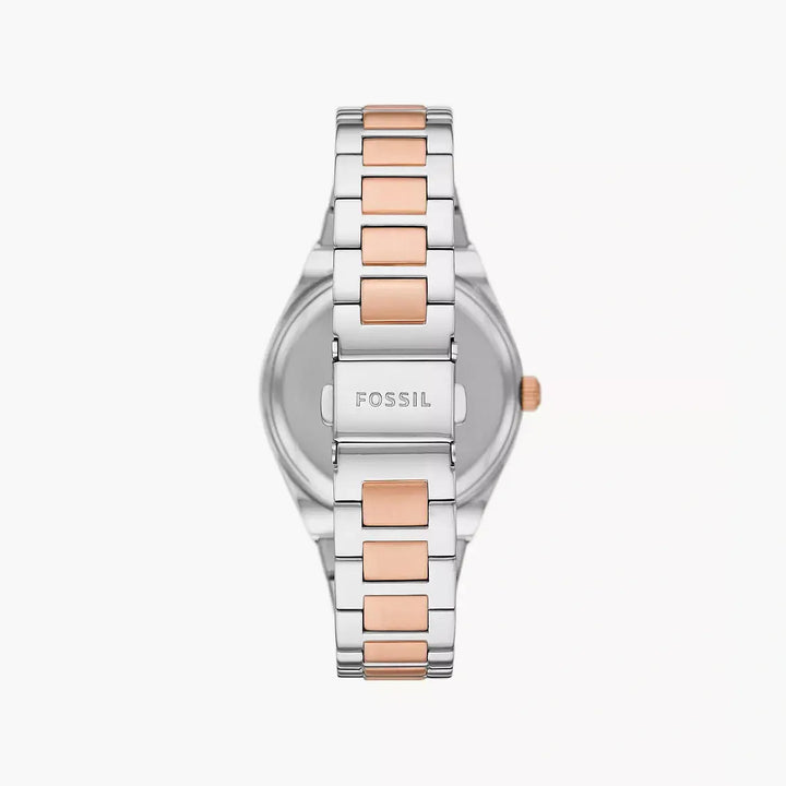 Fossil Scarlette Three-Hand Two-Tone Stainless Steel Watch