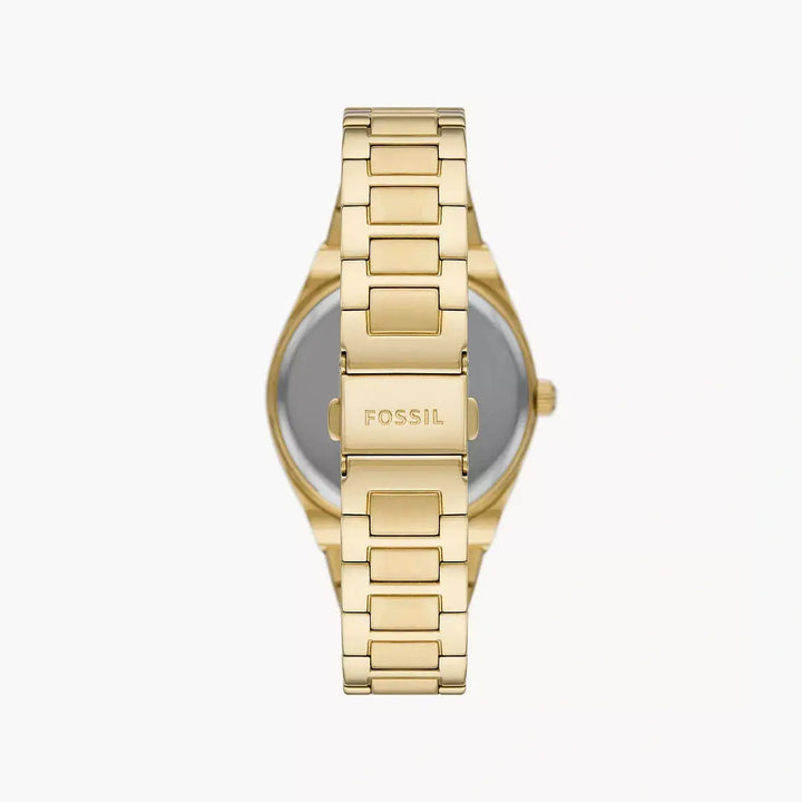Fossil Scarlette Three-Hand Gold-Tone Stainless Steel Watch