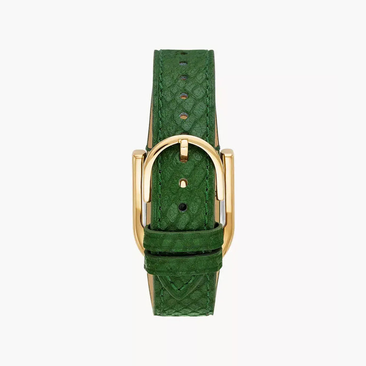 Fossil Harwell Three-Hand Green LiteHide™ Leather Watch