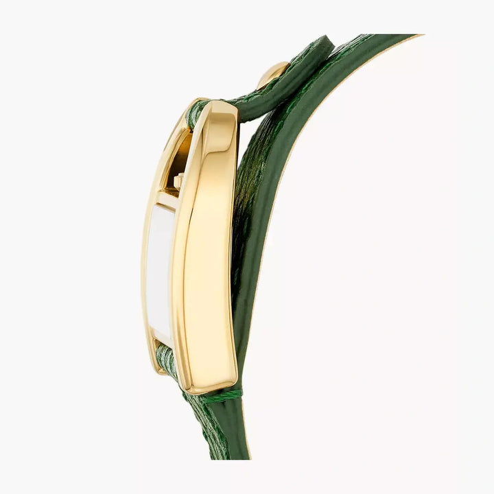 Fossil Harwell Three-Hand Green LiteHide™ Leather Watch