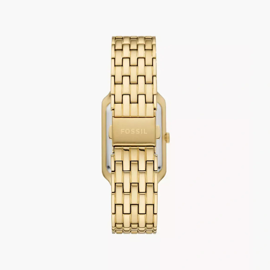 Fossil Raquel Three-Hand Date Gold-Tone Stainless Steel Watch