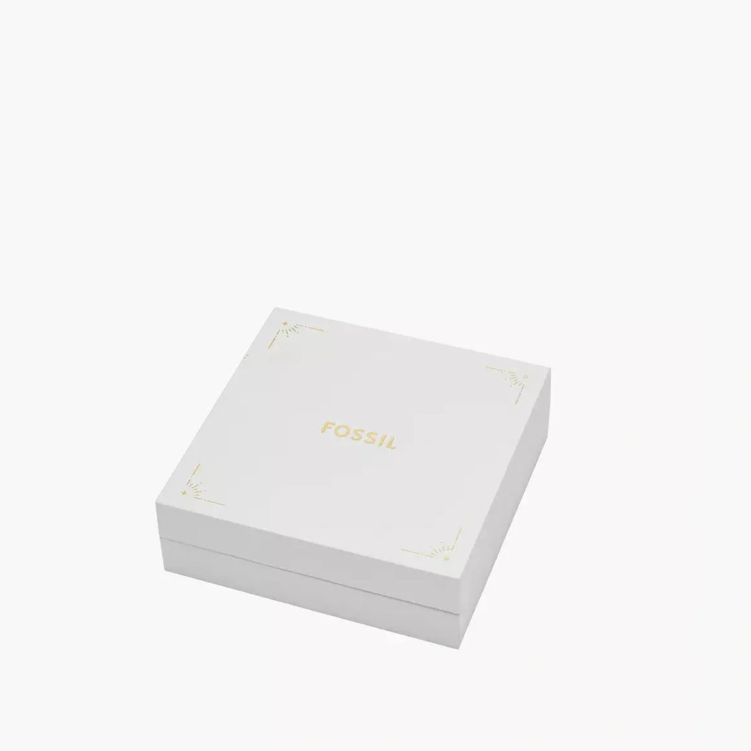 Fossil Jacqueline Three-Hand Gold-Tone Stainless Steel Watch Locket