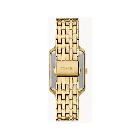 Raquel Sun Moon Multifunction Gold-Tone Stainless Steel Watch