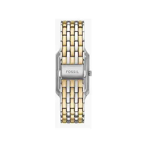 Raquel Sun Moon Multifunction Two-Tone Stainless Steel Watch