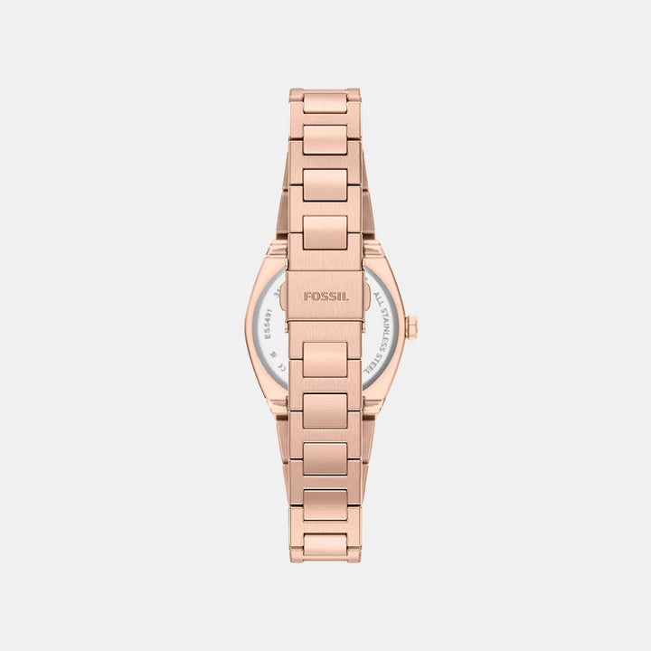 Fossil ES5491 Rose Gold Dial Women&