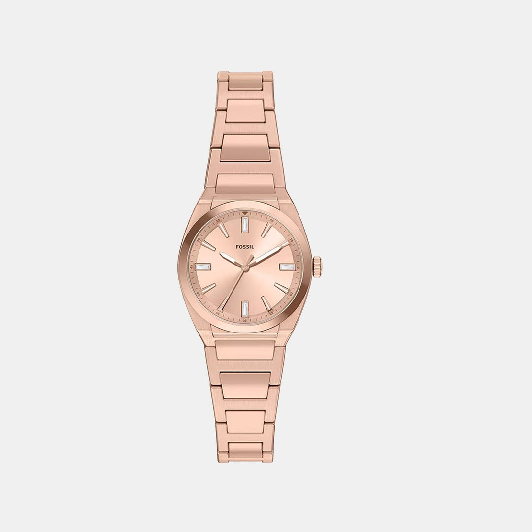 Fossil ES5491 Rose Gold Dial Women&