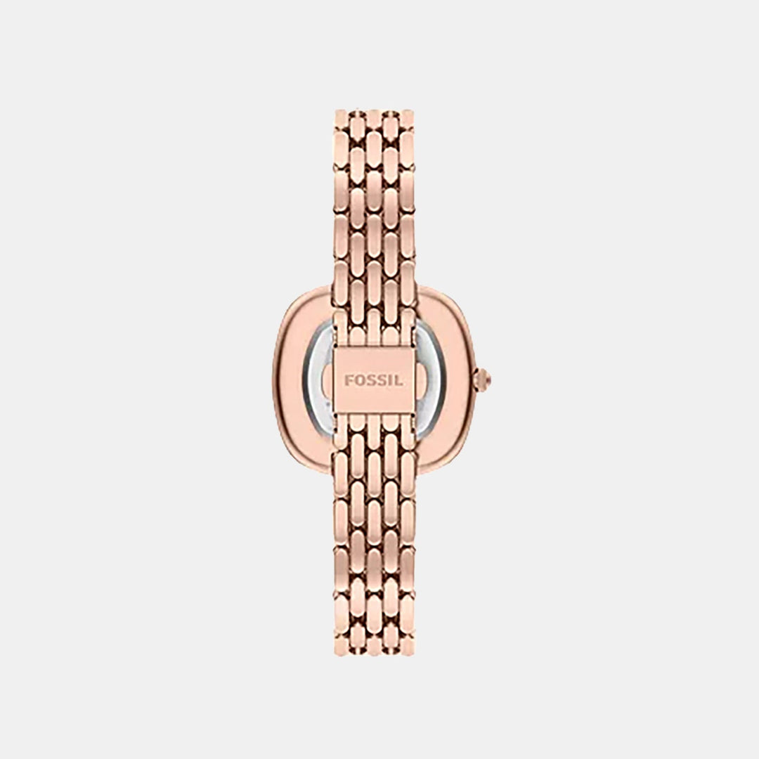 Fossil ES5507 Rose Gold Dial Women&