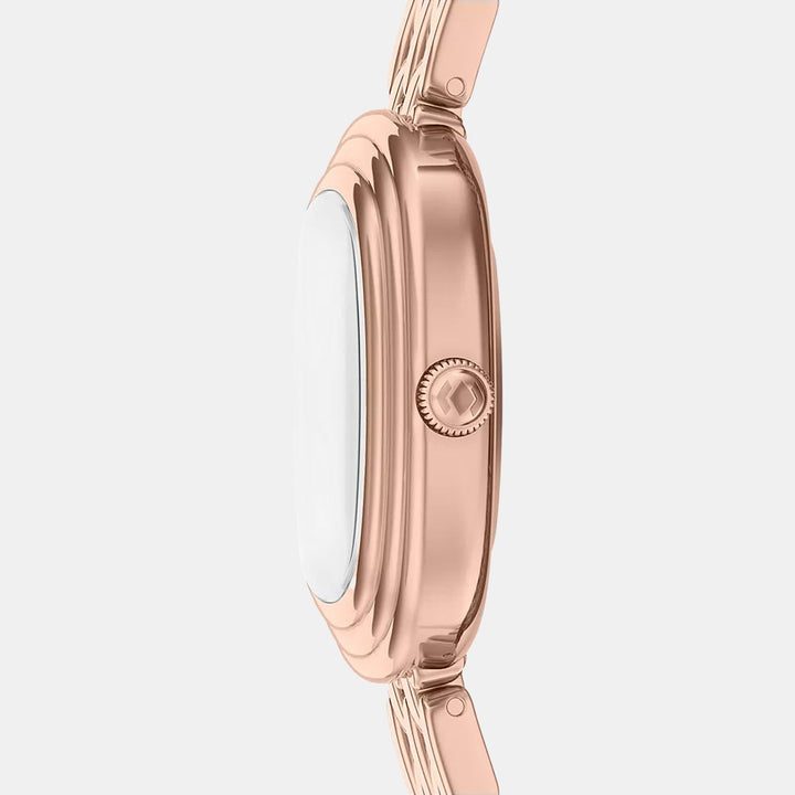Fossil ES5507 Rose Gold Dial Women&
