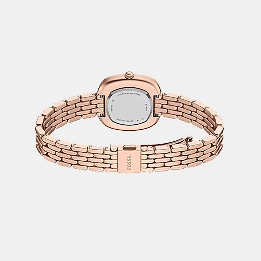 Fossil ES5507 Rose Gold Dial Women&