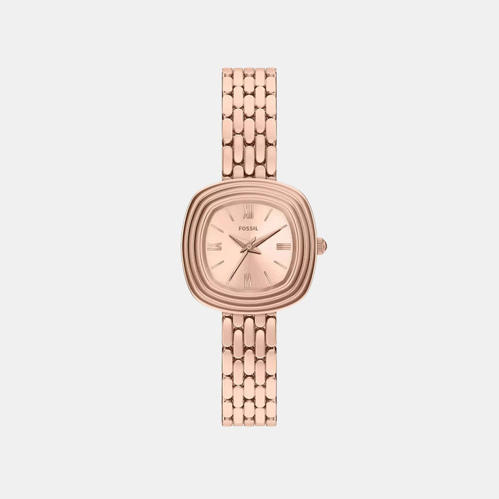 Fossil ES5507 Rose Gold Dial Women&