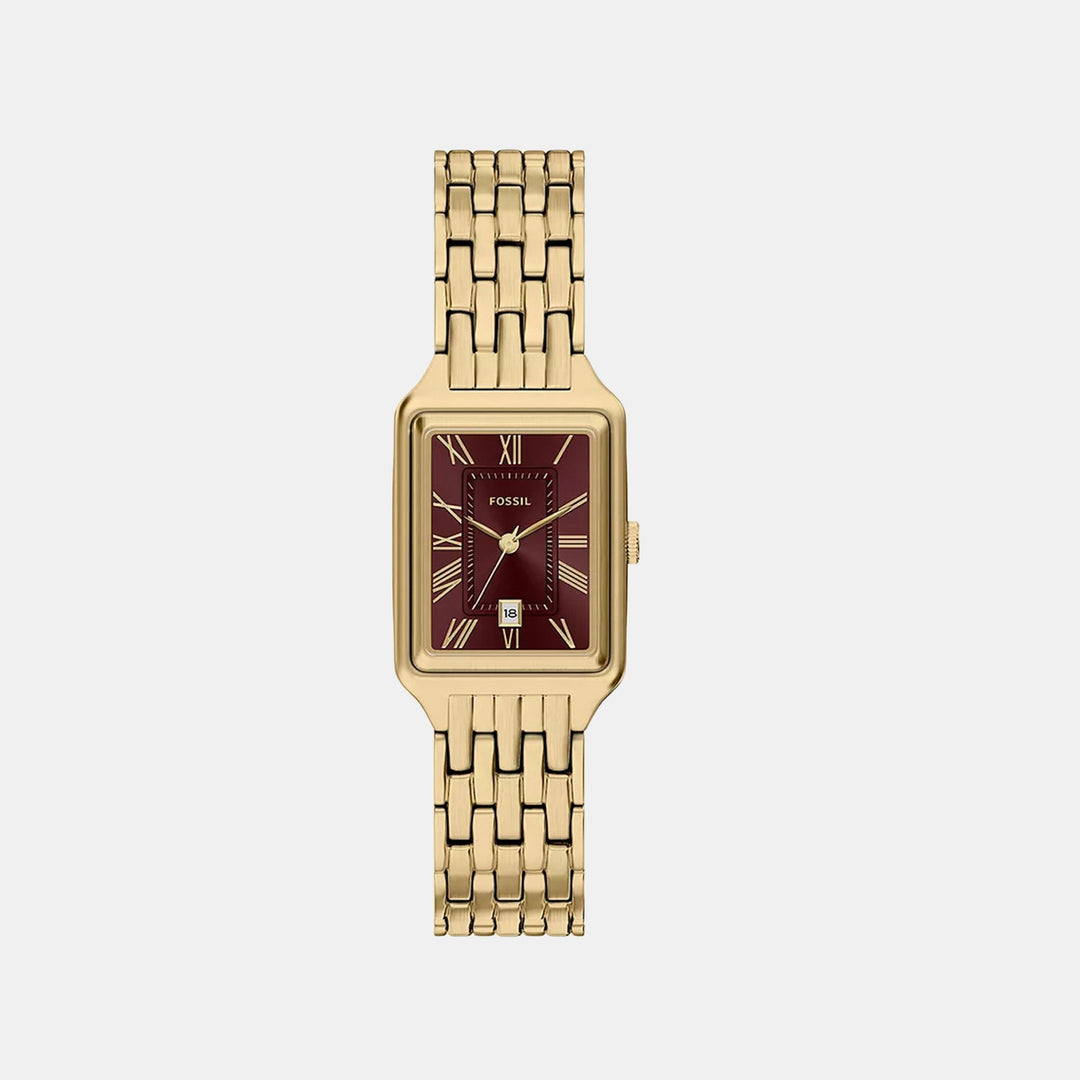 Fossil ES5512 Red Dial Women&