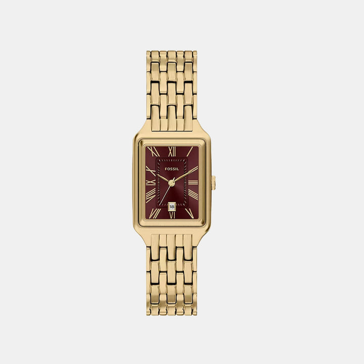 Fossil ES5512 Red Dial Women&