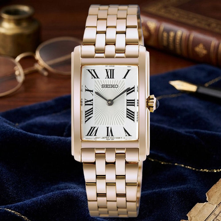 Seiko HGG002P1 White Dial Women&