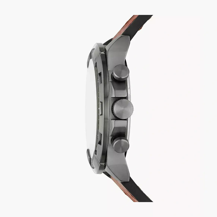 Fossil Bronson Chronograph Brown LiteHide™ Leather Watch