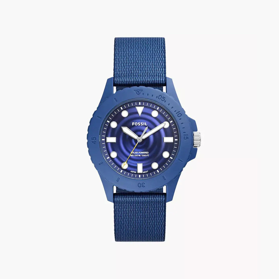 Fossil FB - 01 Solar-Powered Blue #tide Ocean Material® Watch