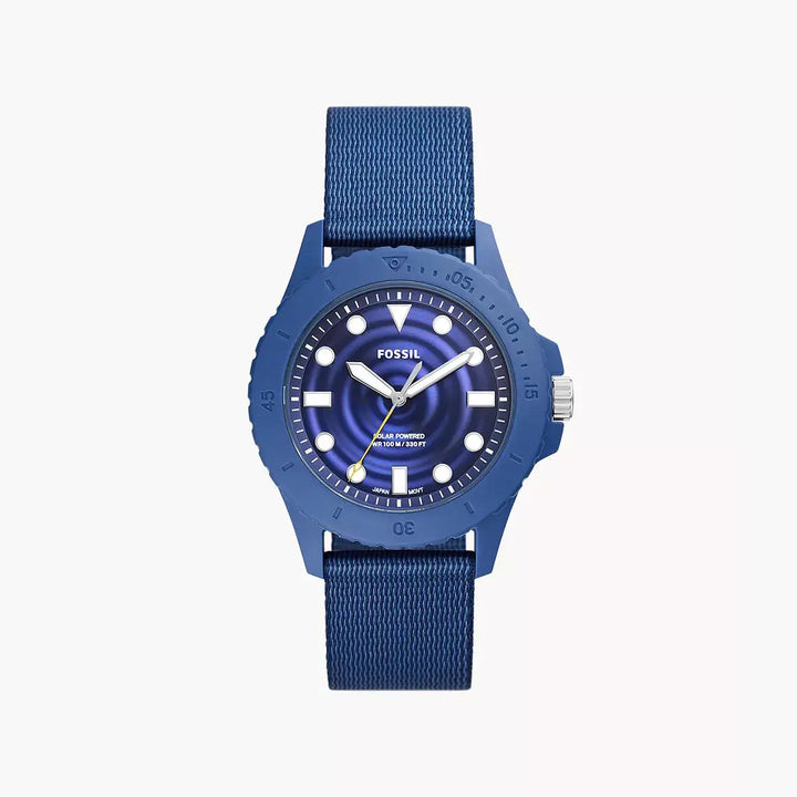 Fossil FB - 01 Solar-Powered Blue #tide Ocean Material® Watch