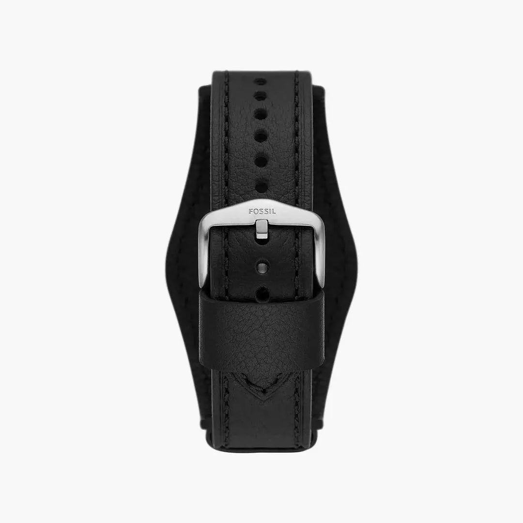 Fossil Machine Chronograph Black LiteHide™ Leather Watch