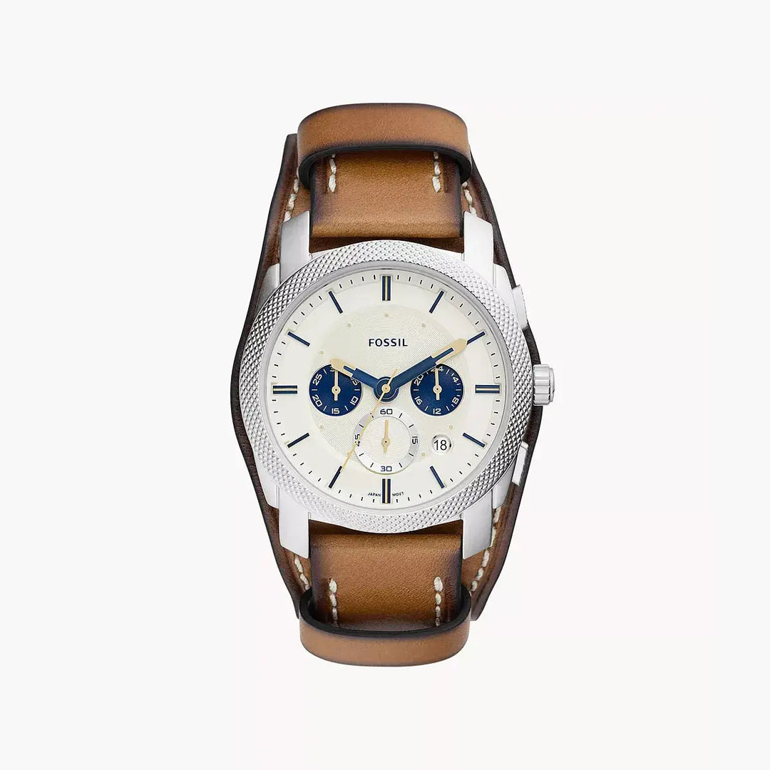 Fossil Machine Chronograph Tan LiteHide™ Leather Watch