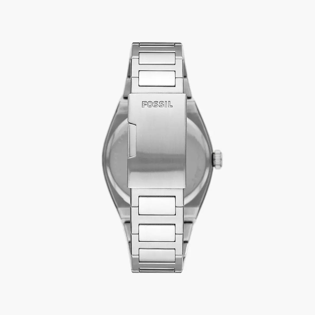 Fossil Everett Three-Hand Date Stainless Steel Watch