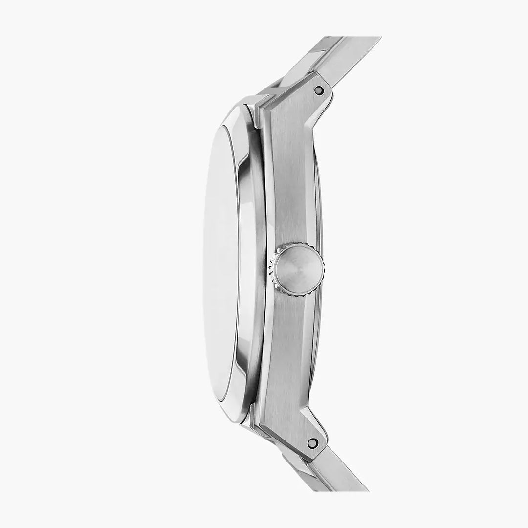 Fossil Everett Three-Hand Date Stainless Steel Watch