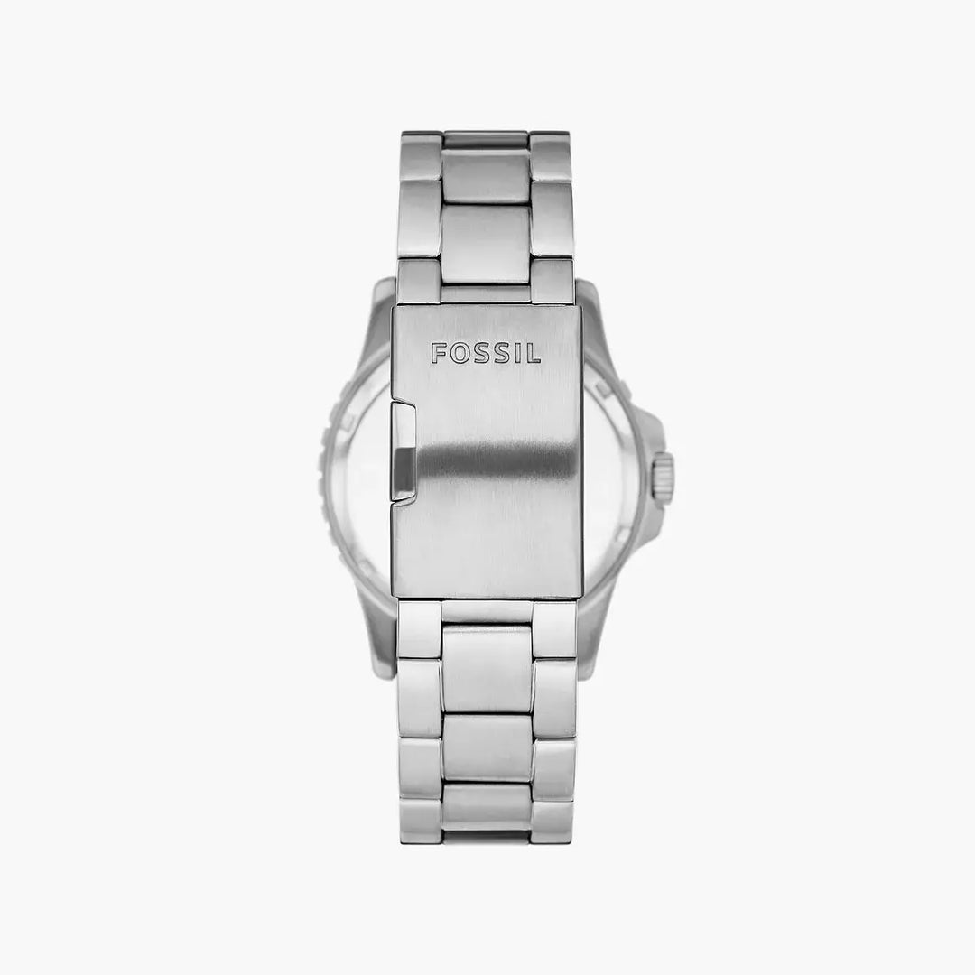 Fossil Fossil Blue Dive Three-Hand Date Stainless Steel Watch