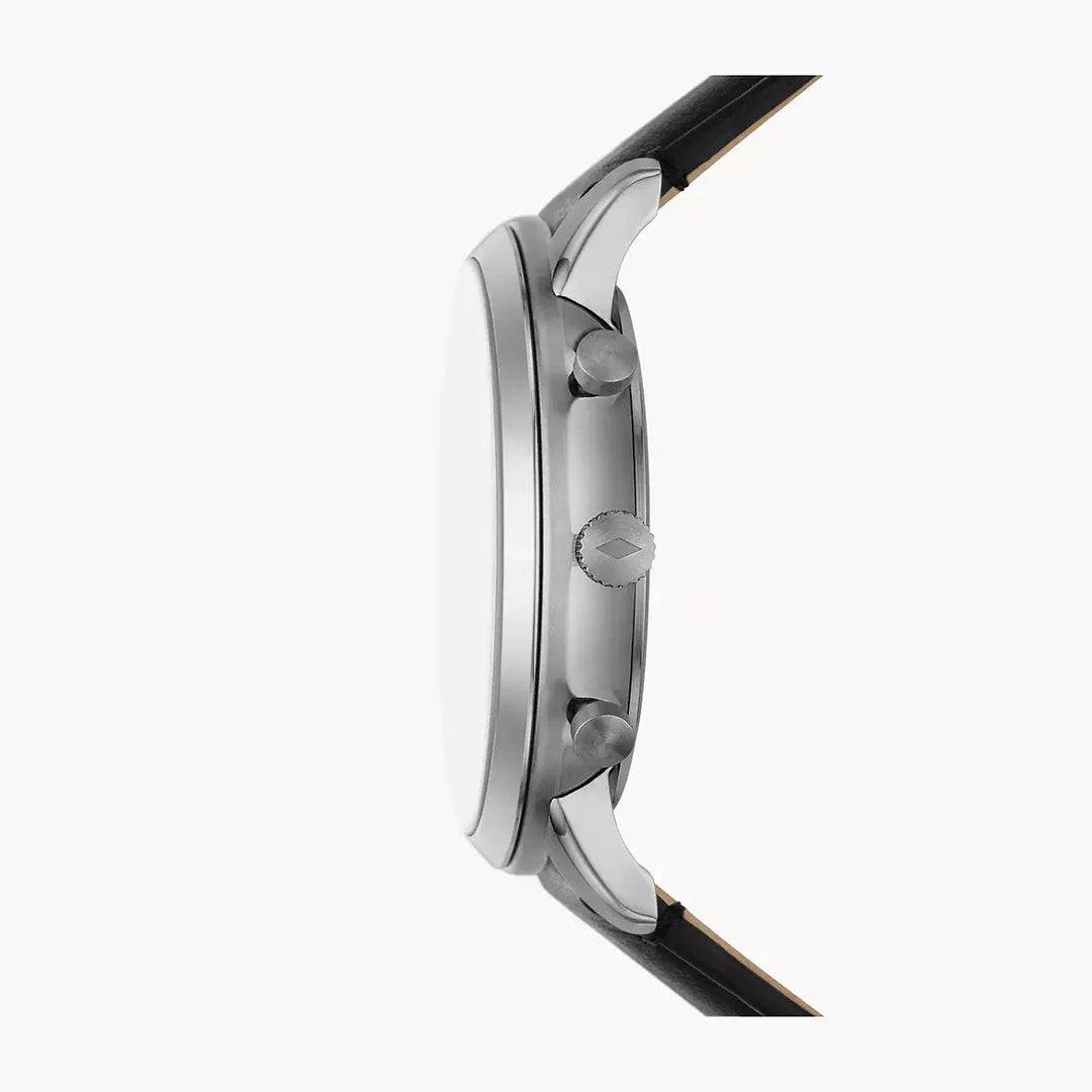 Fossil Neutra Chronograph Black LiteHide™ Leather Watch