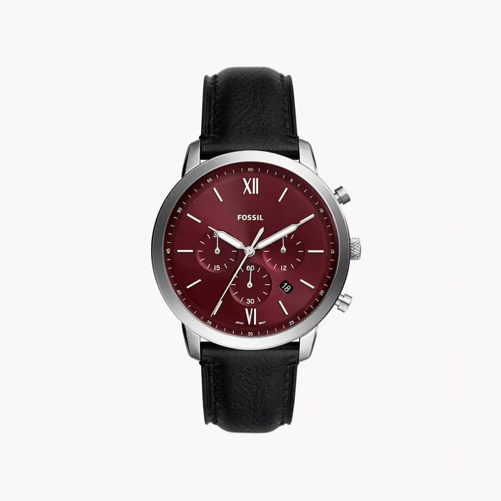 Fossil Neutra Chronograph Black LiteHide™ Leather Watch