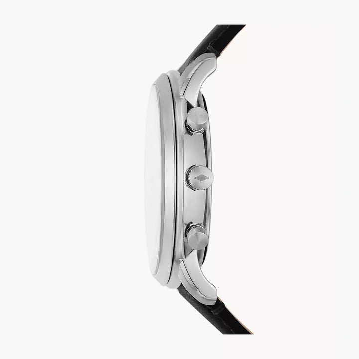 Fossil Neutra Chronograph Black Leather Watch