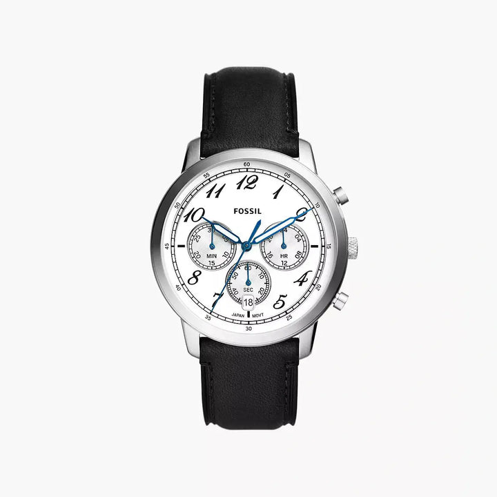 Fossil Neutra Chronograph Black Leather Watch