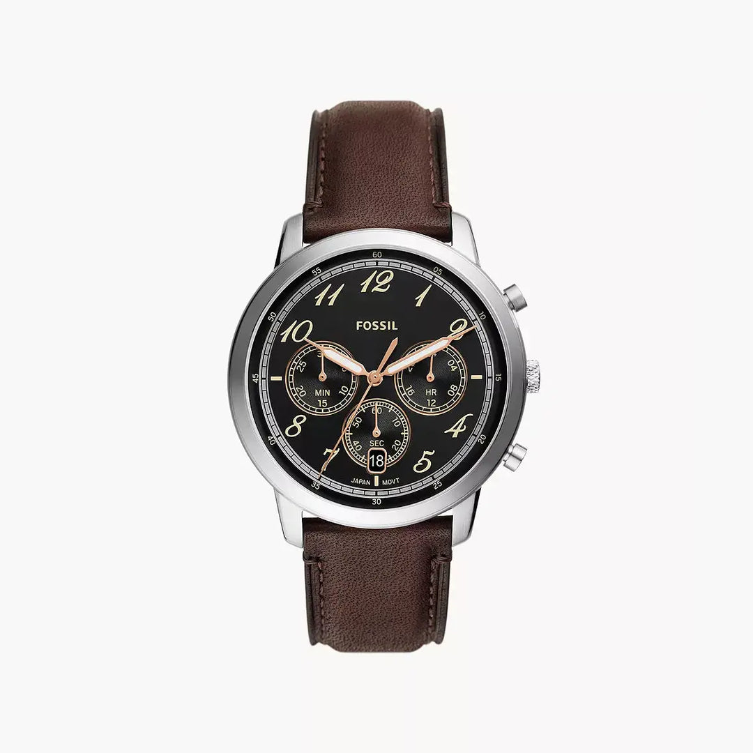 Fossil Neutra Chronograph Brown Leather Watch