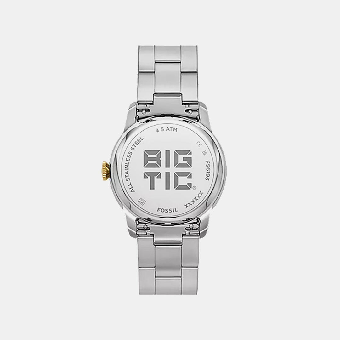 Fossil FS6193 Silver Dial Men&