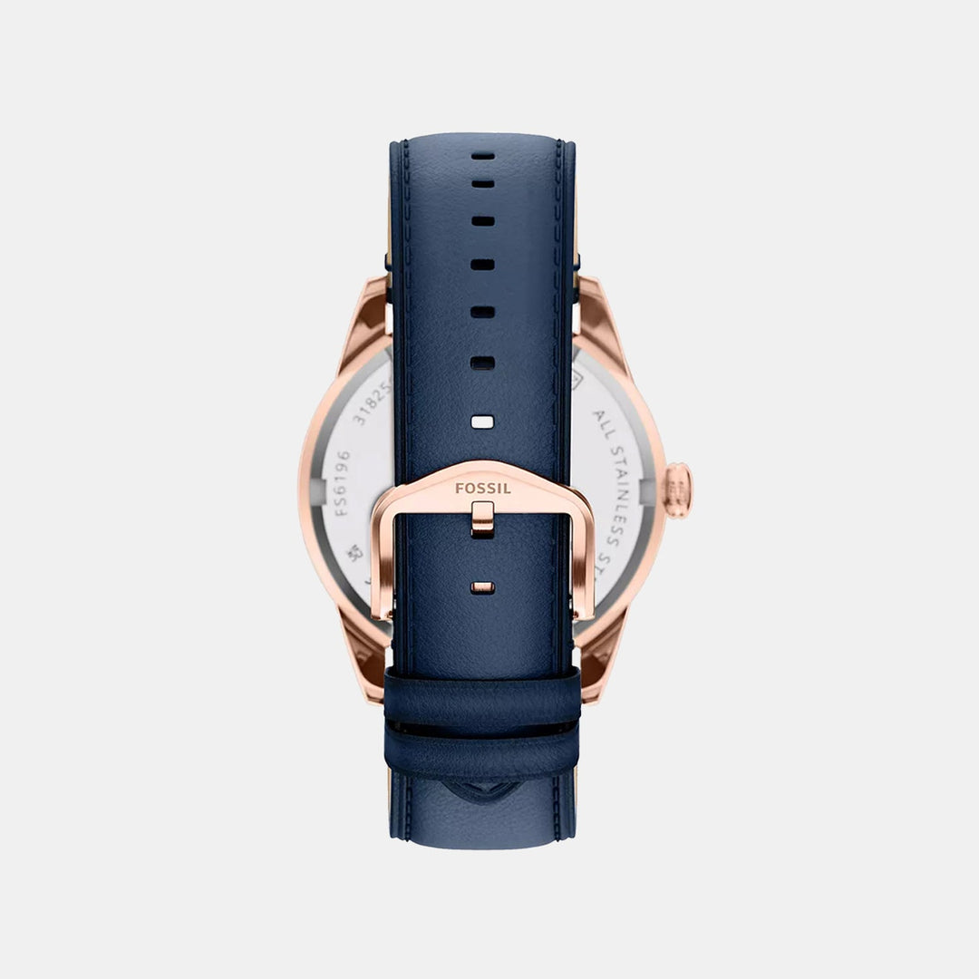 Fossil FS6196 Blue Dial Men&