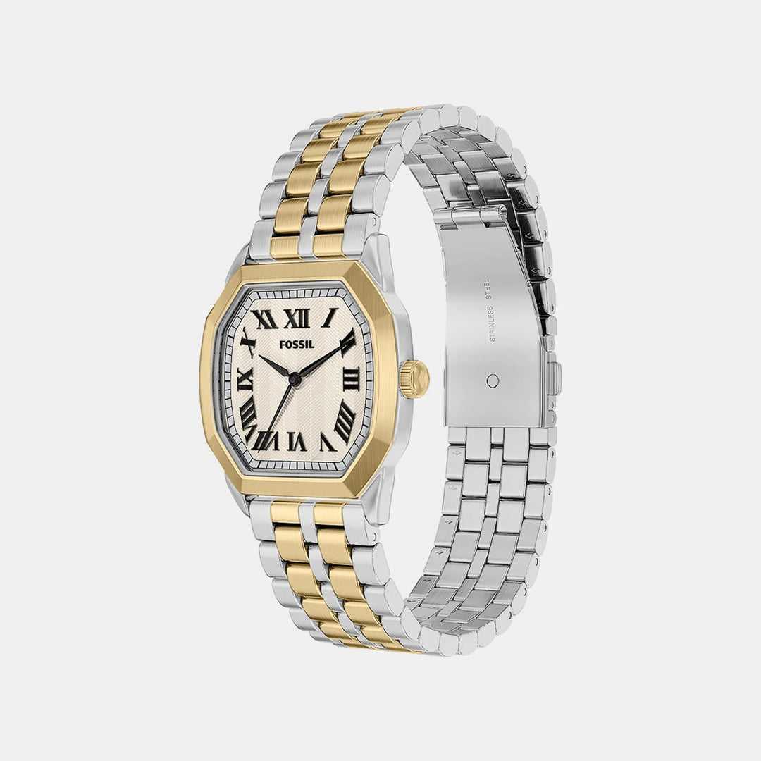 Fossil FS6212 Cream Dial Women&