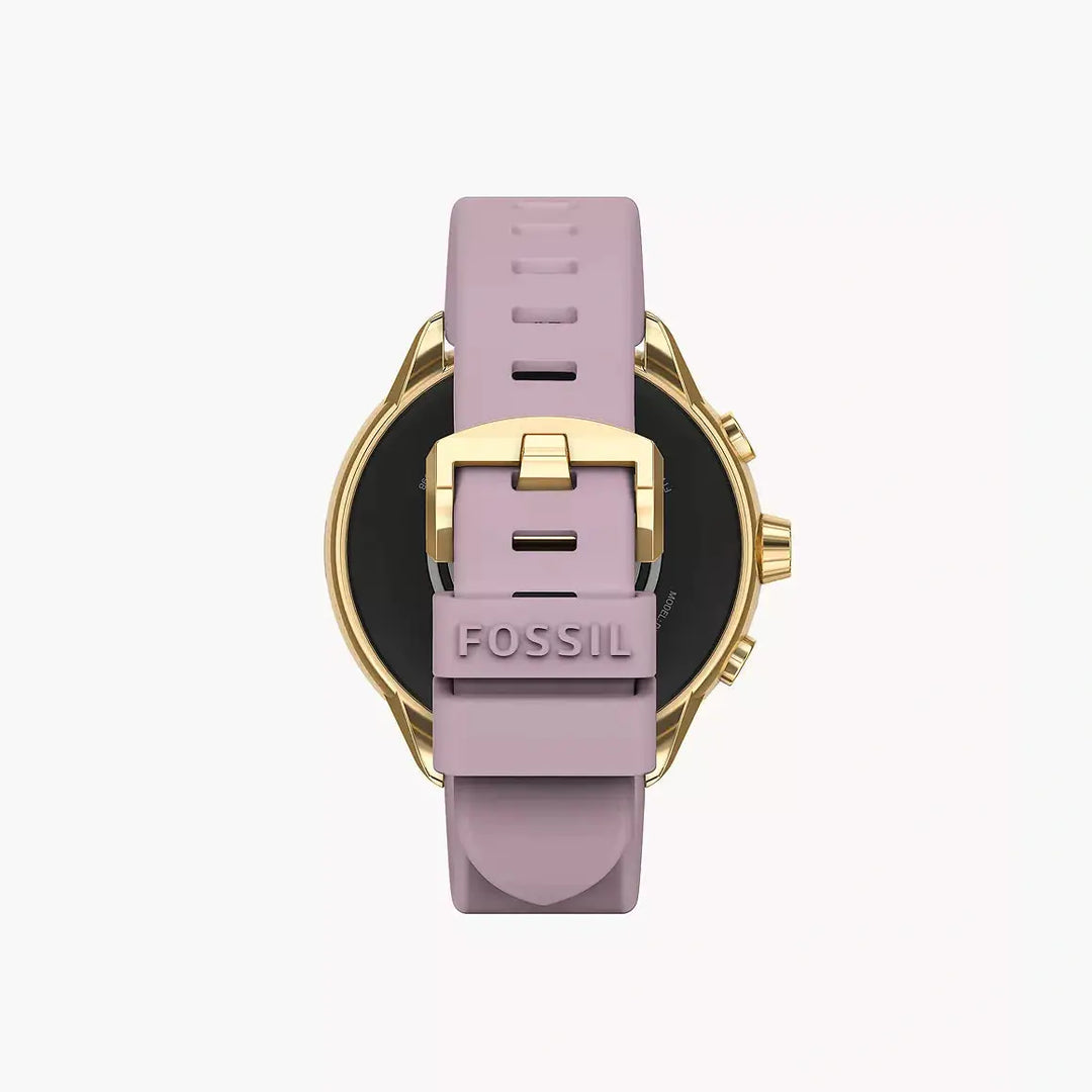 Fossil Gen 6 Wellness Edition Smartwatch Lilac Silicone And Interchangeable Strap And Bumper Set