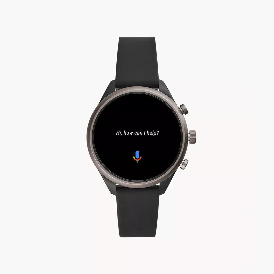 Fossil Fossil Sport Smartwatch Black Silicone