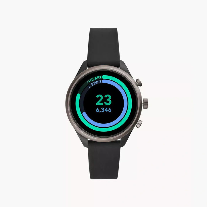 Fossil Fossil Sport Smartwatch Black Silicone