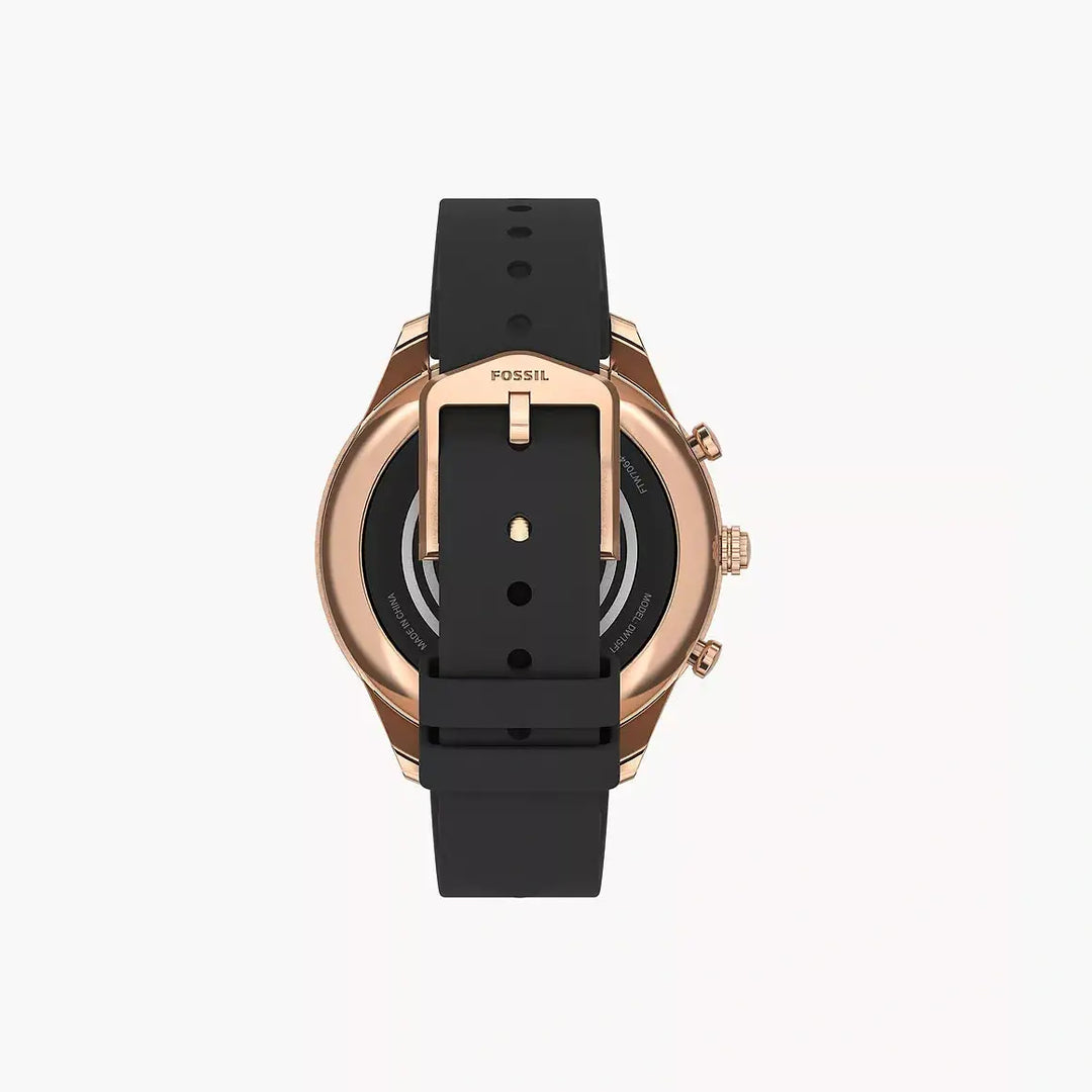Fossil Stella Gen 6 Hybrid Smartwatch Black Leather