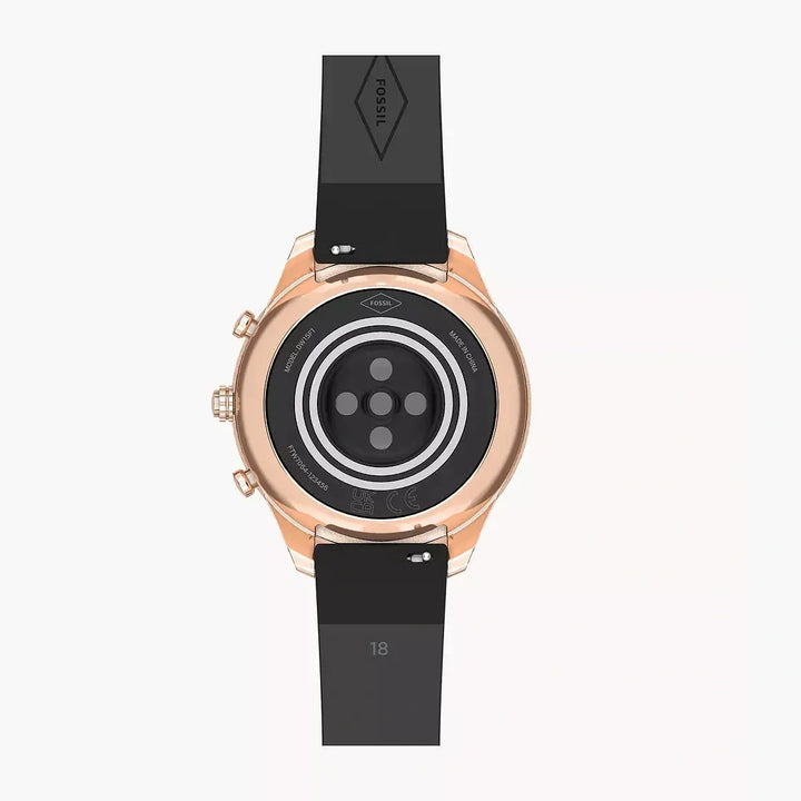 Fossil Stella Gen 6 Hybrid Smartwatch Black Leather