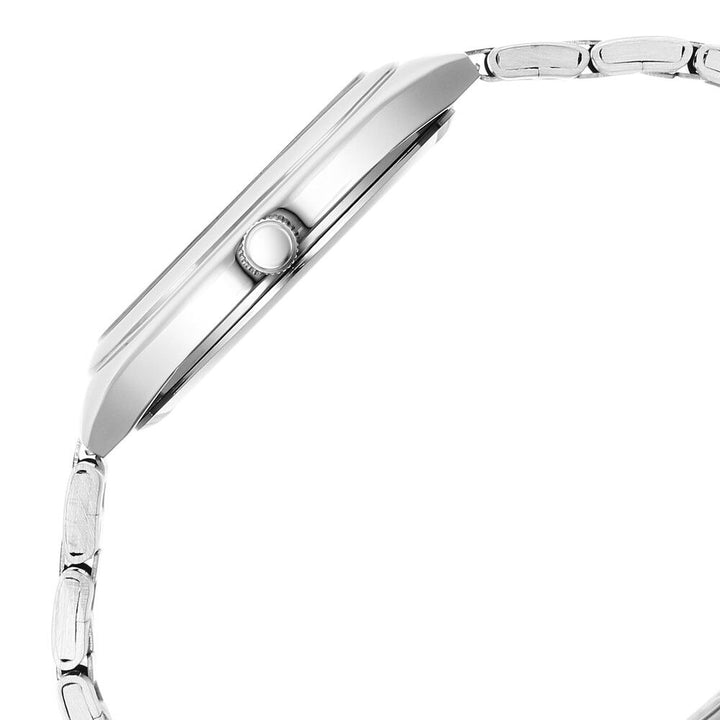 Fastrack Vyb Aviator Quartz Analog Black Dial Two Toned Metal Strap Watch For Guys FV30004KM01W