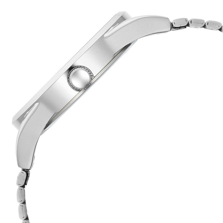 Fastrack Vyb Horizon Quartz Analog Blue Dial Silver Metal Strap Watch For Guys FV30006SM01W