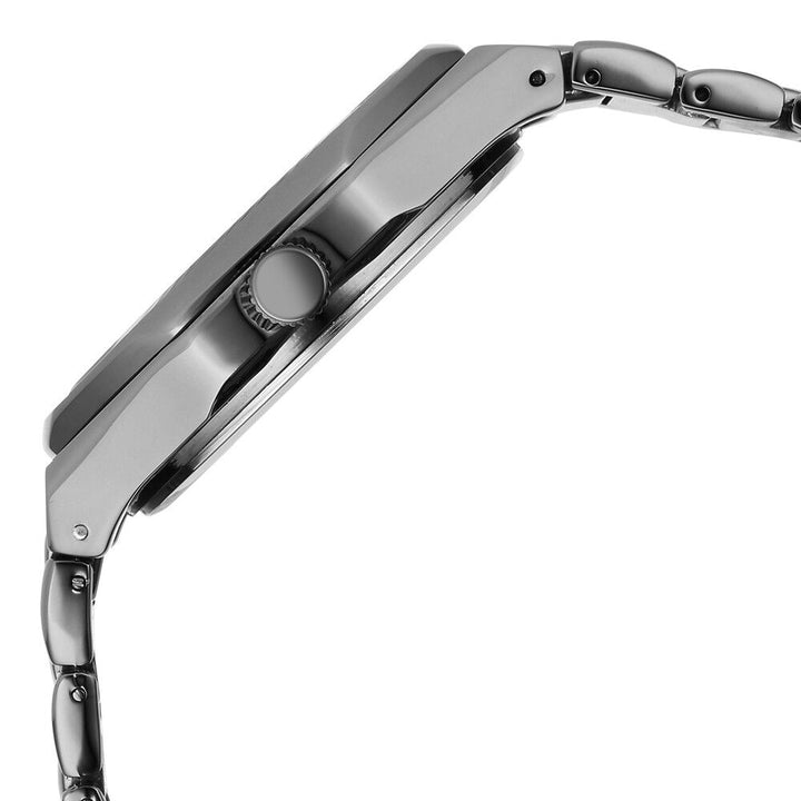 Fastrack Vyb Limitless Quartz Analog Blue Dial Grey Color Metal Strap Watch For Guys FV30012QM01W